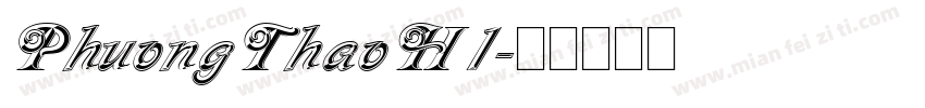 PhuongThaoH 1字体转换